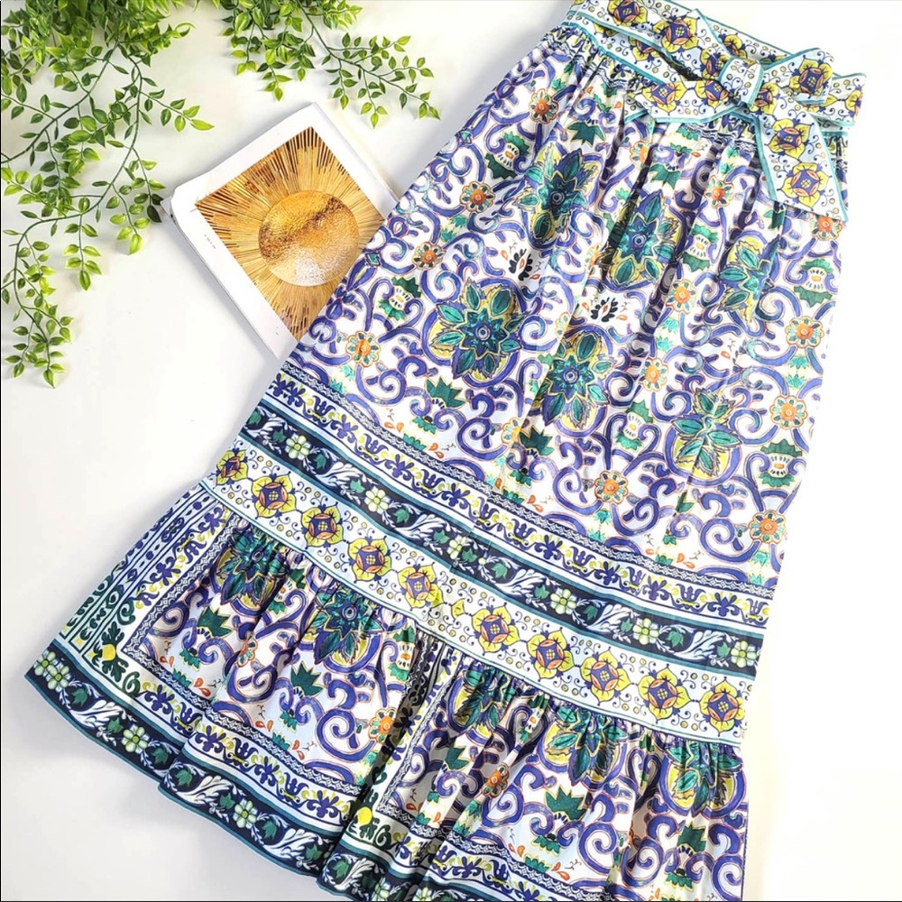 Antonio Melani Tegan A-Line Poplin skirt